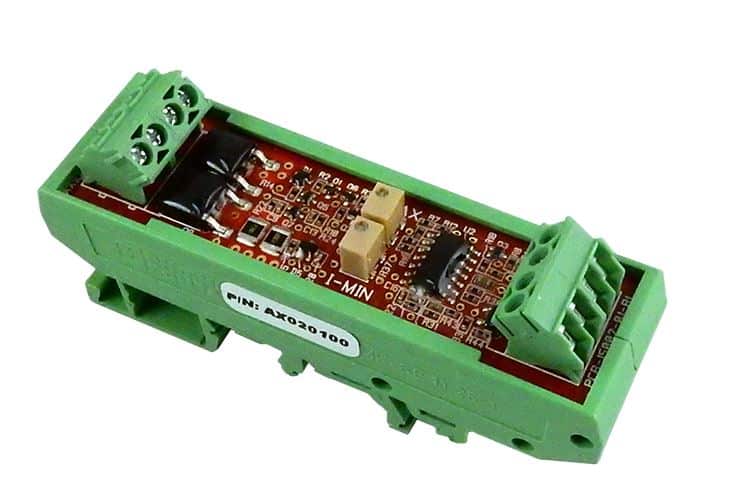 RSD-LDR-SC-5V-0.3A 0-5Vdc Analog Input, 1 0.3A Output Economy Valve Controller, DIN Rail Mount