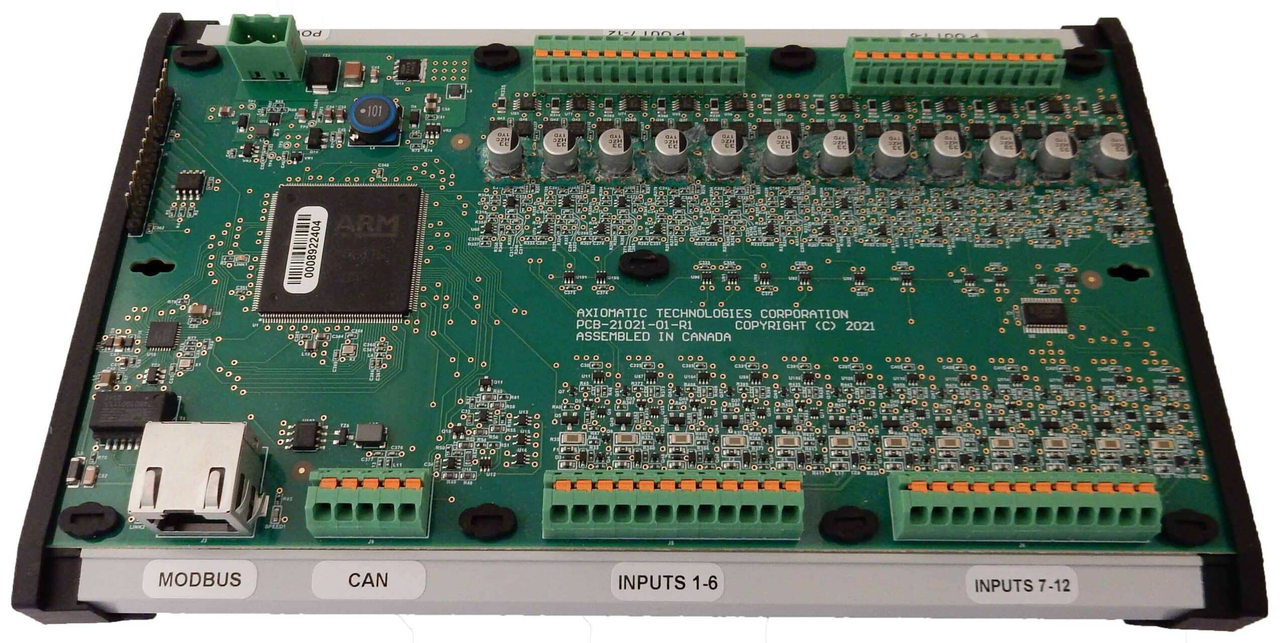 12 Signal Inputs, 12 Outputs Valve Controllers, DIN Rail Mount