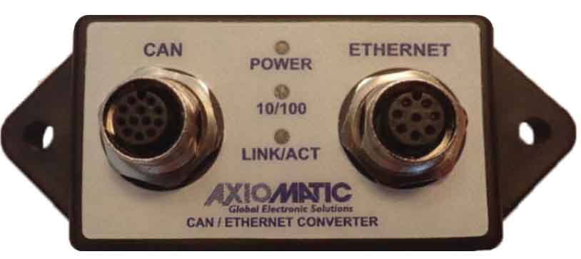 KIT (AX142100A Protocol Converter, Ethernet/RS-422/2 RS-232/CAN (SAE J1939), AX070533 Cable, AX070531 Cable)