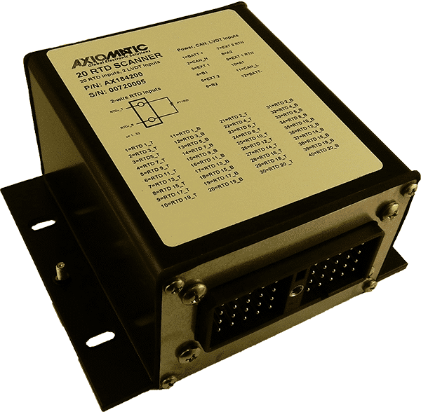 20 2-wire PT1000, RTD Scanners